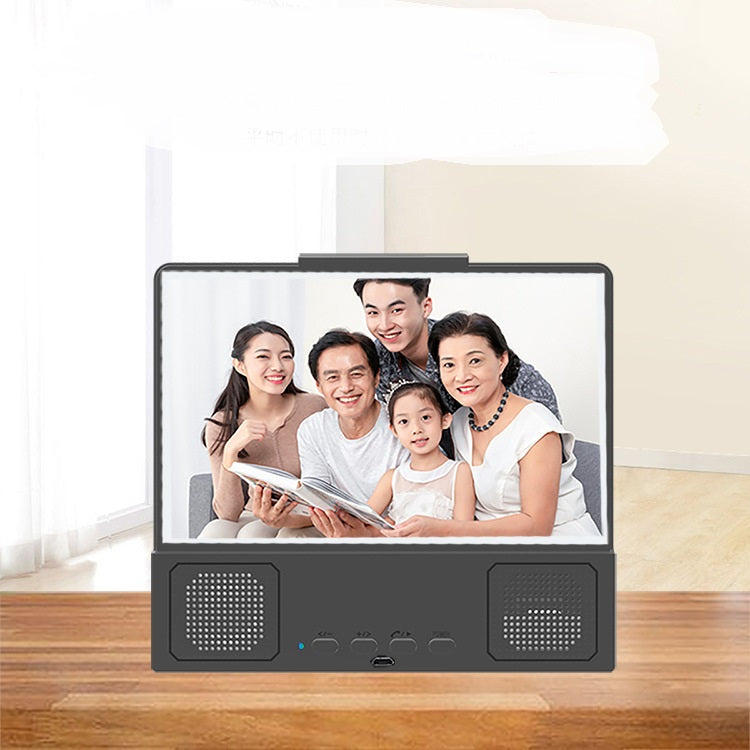 Mobile Phone Screen Magnifier 3D HD Video Bluetooth Amplifier Smartphone Stand Amplifier Smartphone Stand Holder Gift
